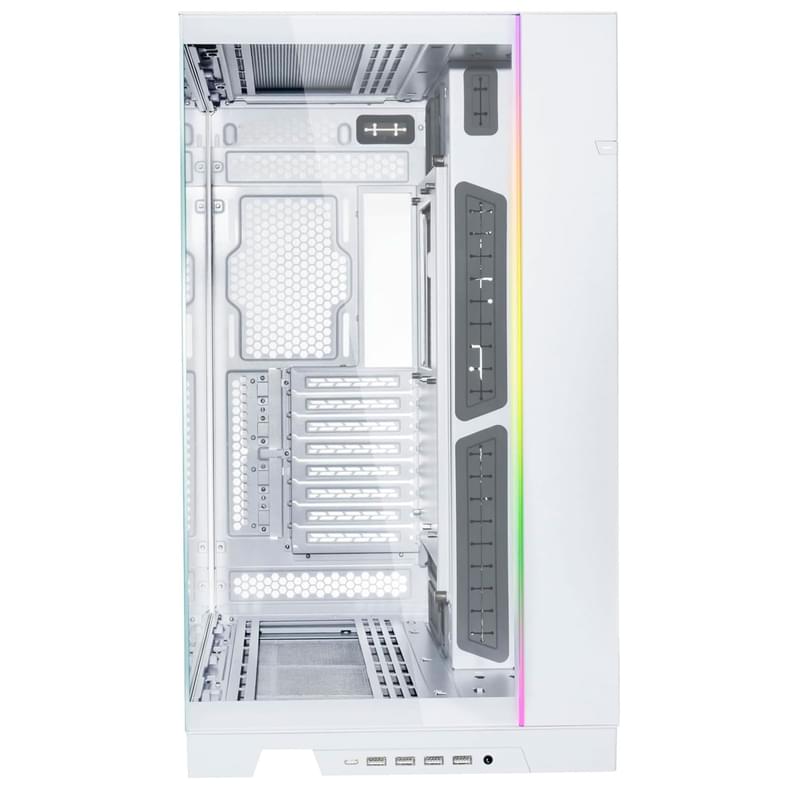ПК корпус Lian Li O11 Dynamic EVO XL FullTower, window, White EATX (G99.O11DEW.00) - фото #3, Technodom.kz
