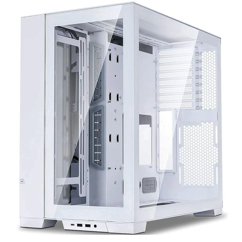 ПК корпус Lian Li O11 Dynamic MidTower, window, White EATX (G99.O11DW.00) - фото #3, Technodom.kz
