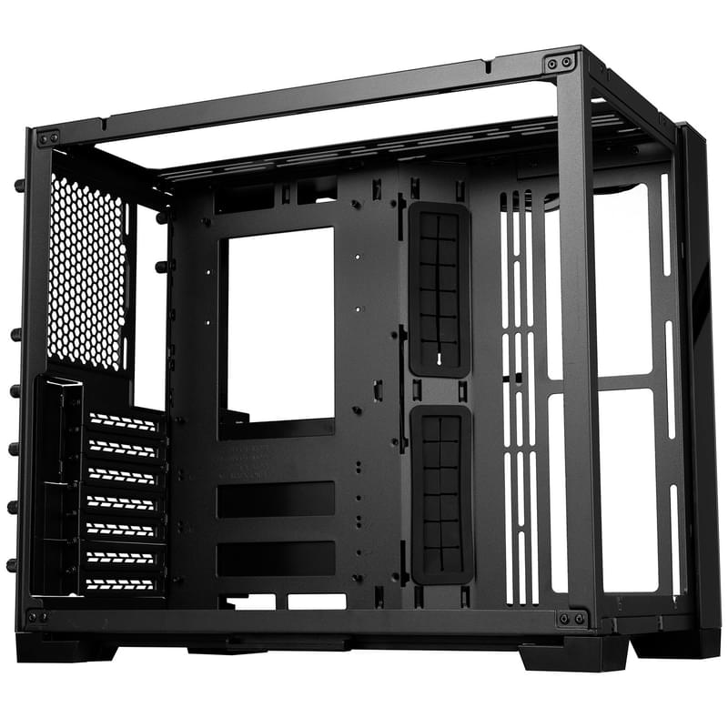 ПК корпус Lian Li O11 Dynamic MINI MidTower, window, Black EATX (G99.O11DMI-X.00) - фото #6, Technodom.kz