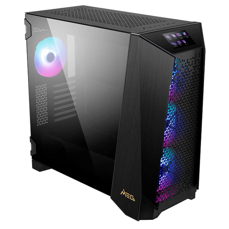 ПК корпус MSI PROSPECT 700R MidiTower, window, Black EATX (MEG PROSPECT 700R) - фото #3, Technodom.kz