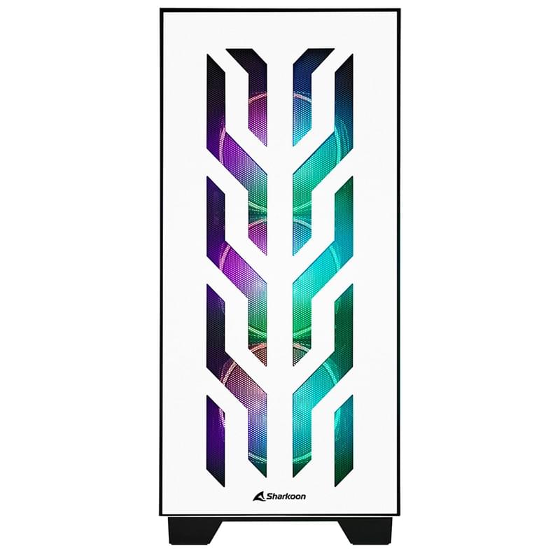 ПК корпус Sharkoon ELITE SHARK CA300T MidTower, window, White, EATX (ELITE SHARK CA300T White) - фото #1, Technodom.kz