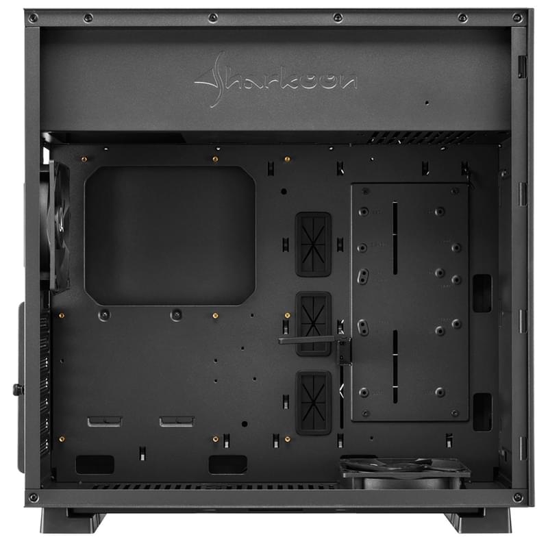 ПК корпус Sharkoon PURE STEEL MidTower, window, Black, EATX (PURE STEEL Black) - фото #5, Technodom.kz