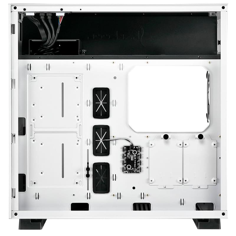 Sharkoon PURE STEEL RGB MidTower, window, White, EATX (PURE STEEL RGB White) кейсі - фото #6, Technodom.kz
