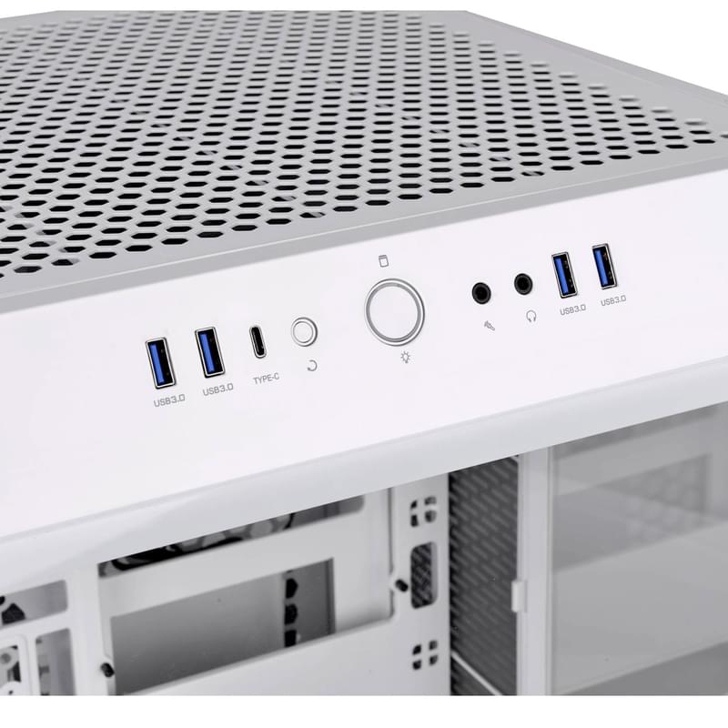 ПК корпус Thermaltake The Tower 500 Snow MidTower, window, White EATX (CA-1X1-00M6WN-00) - фото #6, Technodom.kz