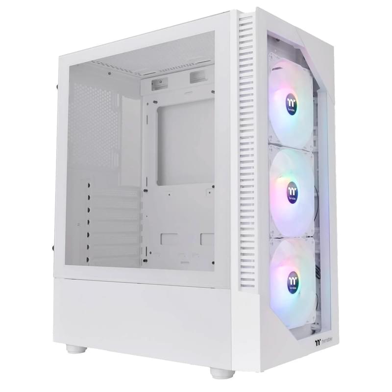 ПК корпус Thermaltake View 200 TG ARGB Snow MidTower, window, White ATX (CA-1X3-00M6WN-00) - фото #1, Technodom.kz