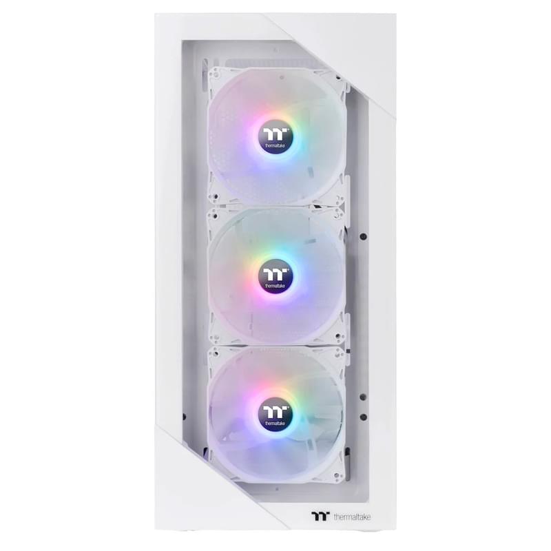 ПК корпус Thermaltake View 200 TG ARGB Snow MidTower, window, White ATX (CA-1X3-00M6WN-00) - фото #2, Technodom.kz