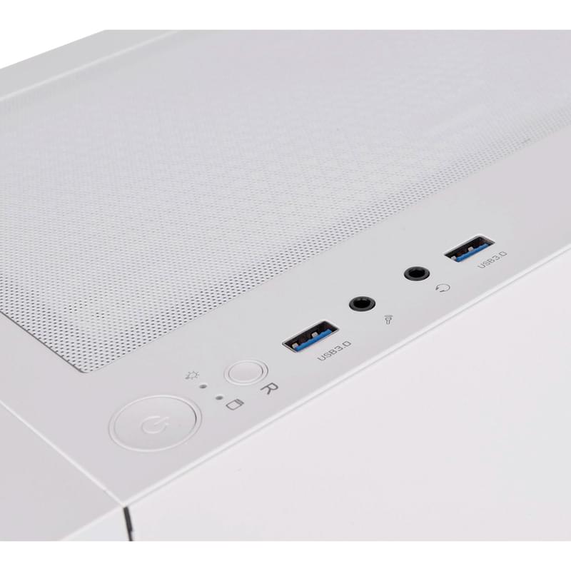 ПК корпус Thermaltake View 200 TG ARGB Snow MidTower, window, White ATX (CA-1X3-00M6WN-00) - фото #6, Technodom.kz