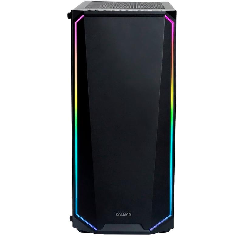 ПК корпус Zalman K1 REV.B MidTower, window, Black ATX (K1 REV.B) - фото #2, Technodom.kz