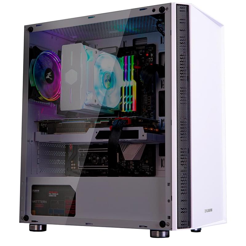ПК корпус Zalman R2 White MidTower, window, White EATX (R2 White) - фото #1, Technodom.kz