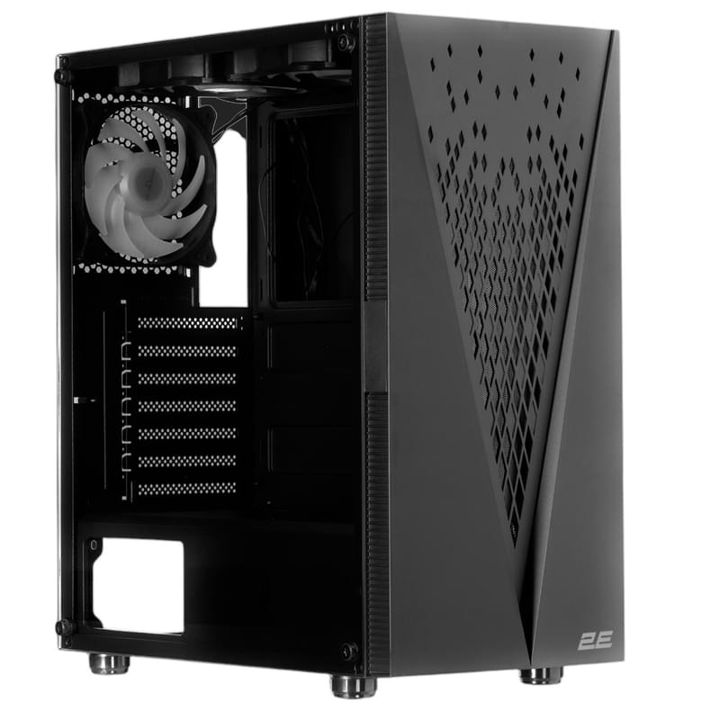Кейс 2E GAMING Galaxy G2055 MidTower, window, Black ATX (2E-G2055) - фото #6, Technodom.kz
