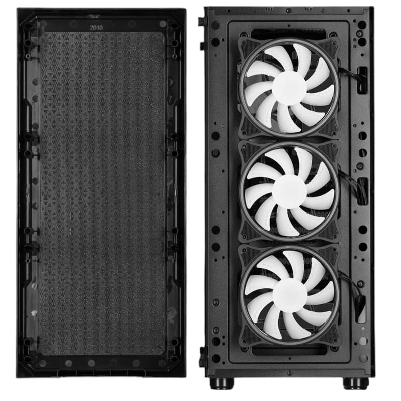 Кейс 2E GAMING HEXAGON G338 MidTower, window, Black ATX (2E-G338) - фото #5, Technodom.kz