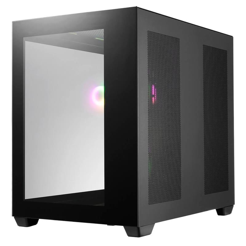 ПК корпус FSP CMT380B ARGB MidTower, window, Black ATX [CMT380B (ARGB)] - фото #1, Technodom.kz