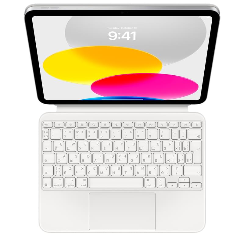 Клавиатура беспроводная Apple Magic Keyboard 10th generation для iPad (MQDP3RS/A) - фото #0, Technodom.kz