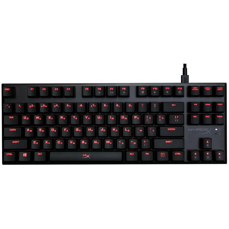 Клавиатура игровая проводная HyperX Alloy FPS Pro, MX Red, HX-KB4RD1-RU/R1 - фото #1, Technodom.kz