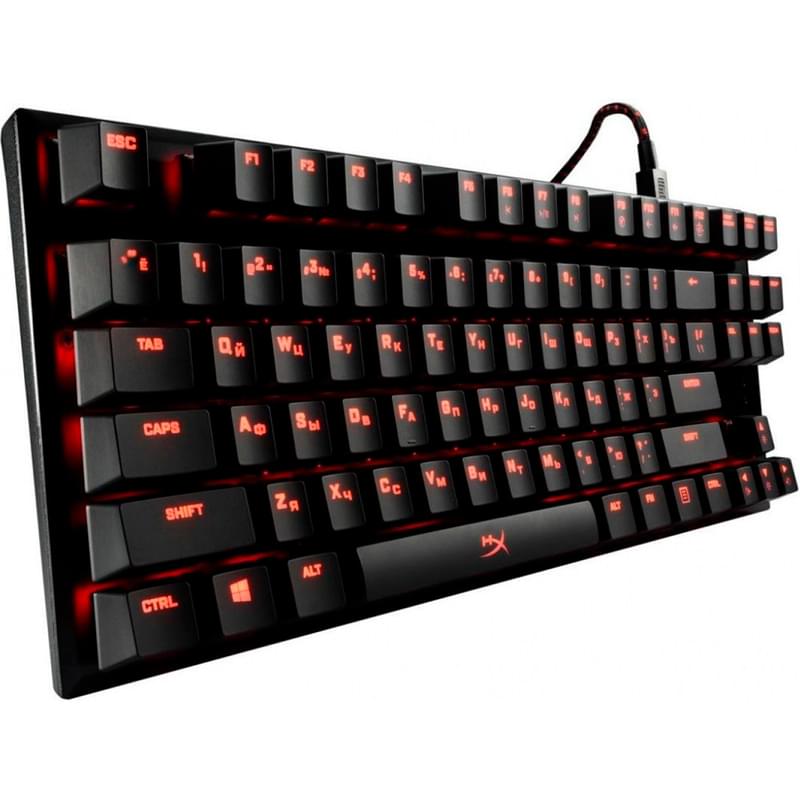 Клавиатура игровая проводная HyperX Alloy FPS Pro, MX Red, HX-KB4RD1-RU/R1 - фото #4, Technodom.kz