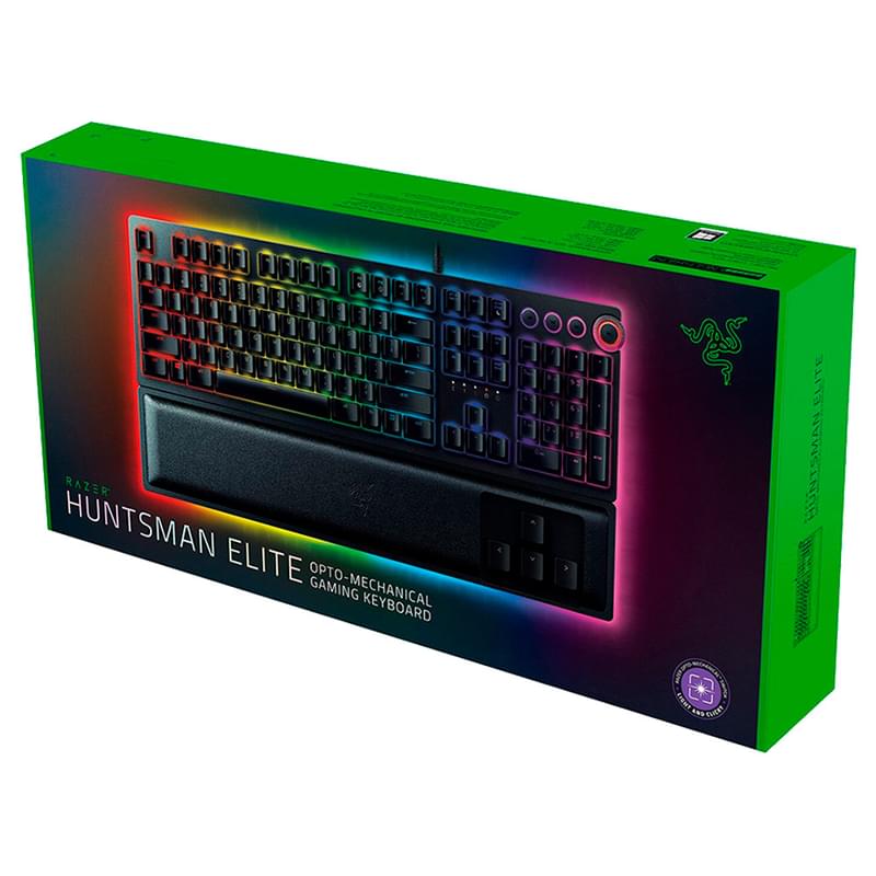 Клавиатура игровая проводная USB Razer Huntsman Elite Chroma - фото #2, Technodom.kz