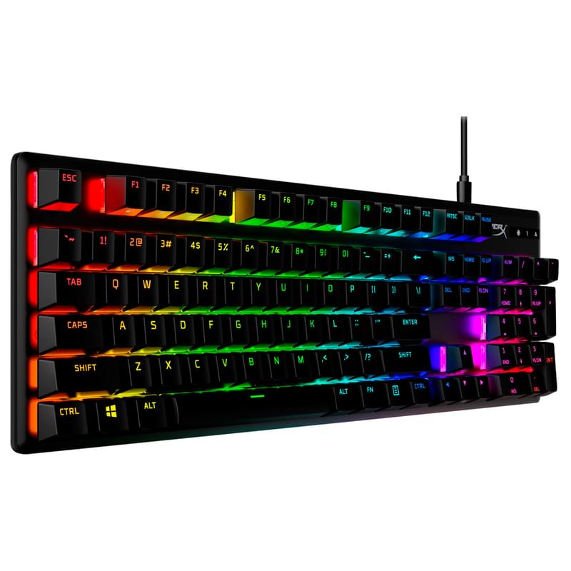 Клавиатура игровая HyperX Alloy Origins PBT HX Red (639N3AA#ABA) - фото #4, Technodom.kz