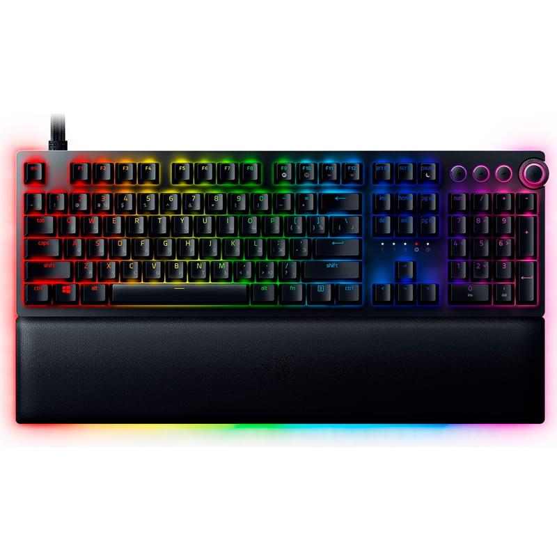 Клавиатура Razer Huntsman V2 - Analog Switch, Black (RZ03-03610800-R3R1) - фото #0, Technodom.kz