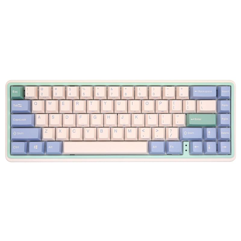 Игровая клавиатура беспроводная Varmilo Minilo VXT67 Eucalyptus - Kailh Prestige Light - фото #0, Technodom.kz