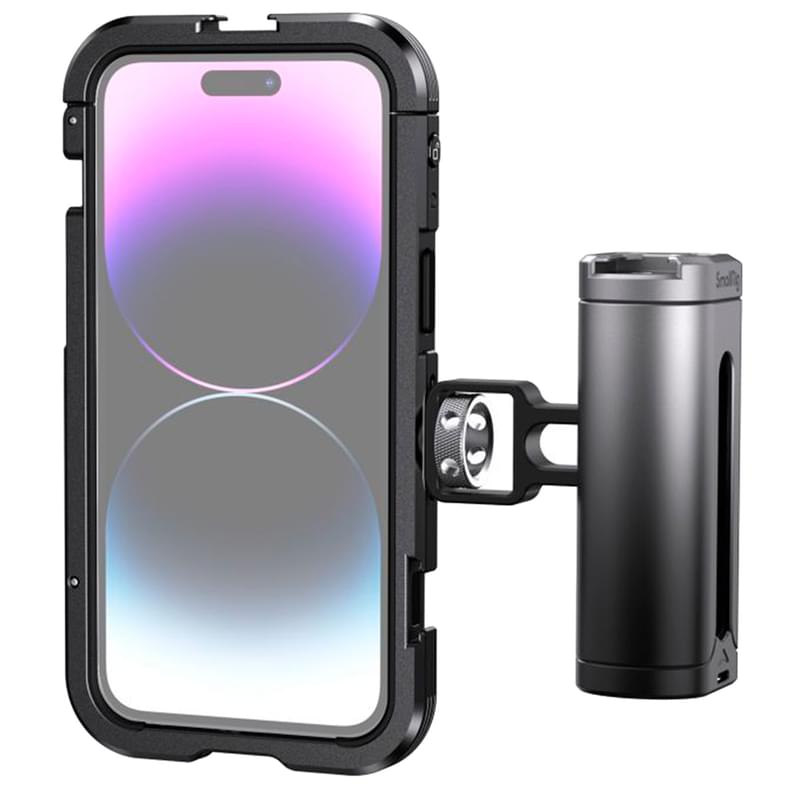Клетка и ручка SmallRig 4099 Cage для iPhone 14 Pro Max - фото #1, Technodom.kz