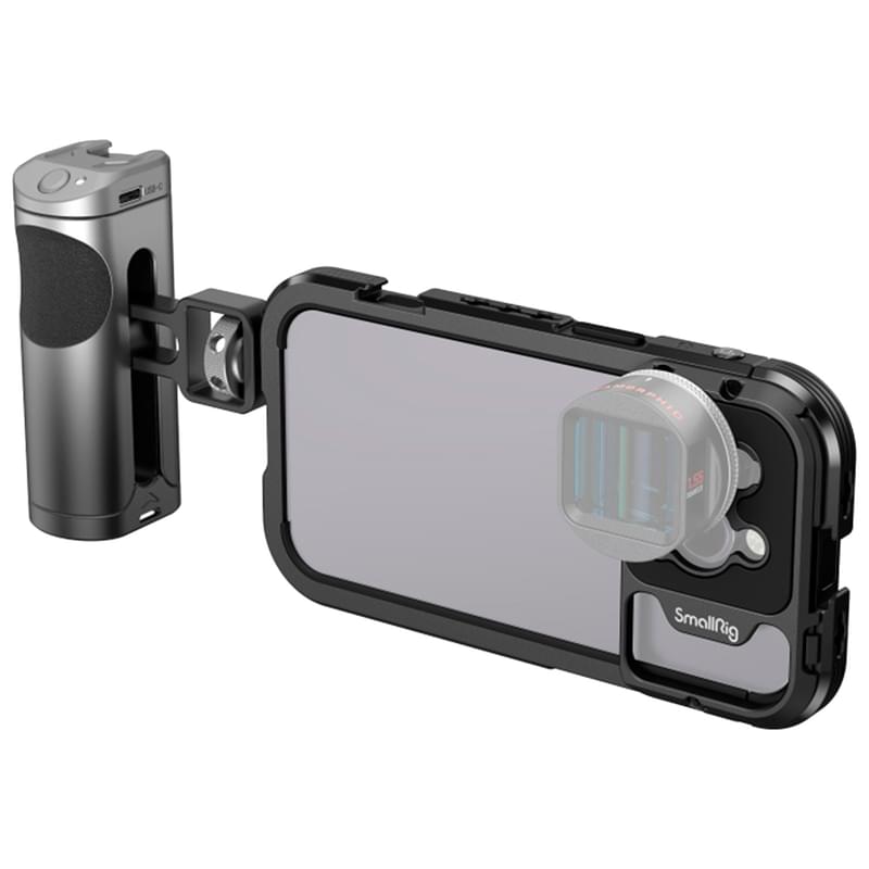 Клетка и ручка SmallRig 4100 Cage для iPhone 14 Pro - фото #1, Technodom.kz