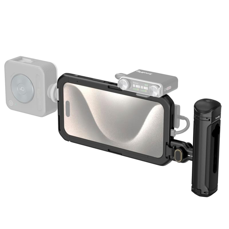 Клетка и ручка SmallRig Mobile Video Kit (Single Handheld) для iPhone 15 Pro Max 4393 - фото #1, Technodom.kz