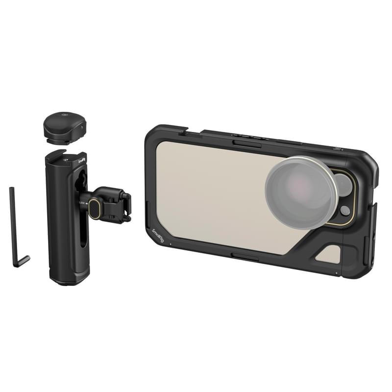 Клетка и ручка SmallRig Mobile Video Kit (Single Handheld) для iPhone 15 Pro Max 4393 - фото #3, Technodom.kz
