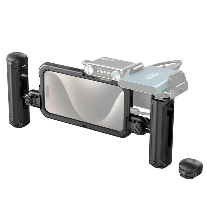 SmallRig Mobile Video Kit (Dual Handheld) iPhone 15 Pro арналған 4397 торы - фото #1, Technodom.kz