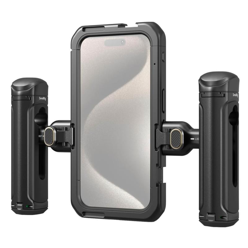 SmallRig Mobile Video Kit (Dual Handheld) iPhone 15 Pro арналған 4397 торы - фото #3, Technodom.kz