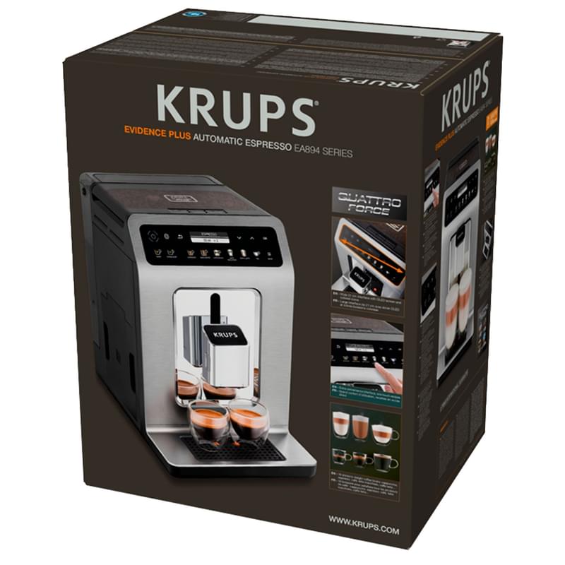 Кофемашина Krups Evidence plus EA-894T10 - фото #11, Technodom.kz