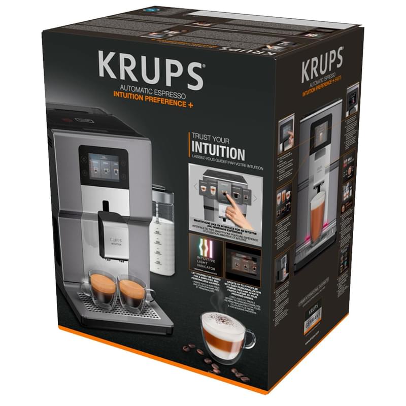 Кофемашина Krups Intuition Preference+ EA-875E10 - фото #17, Technodom.kz