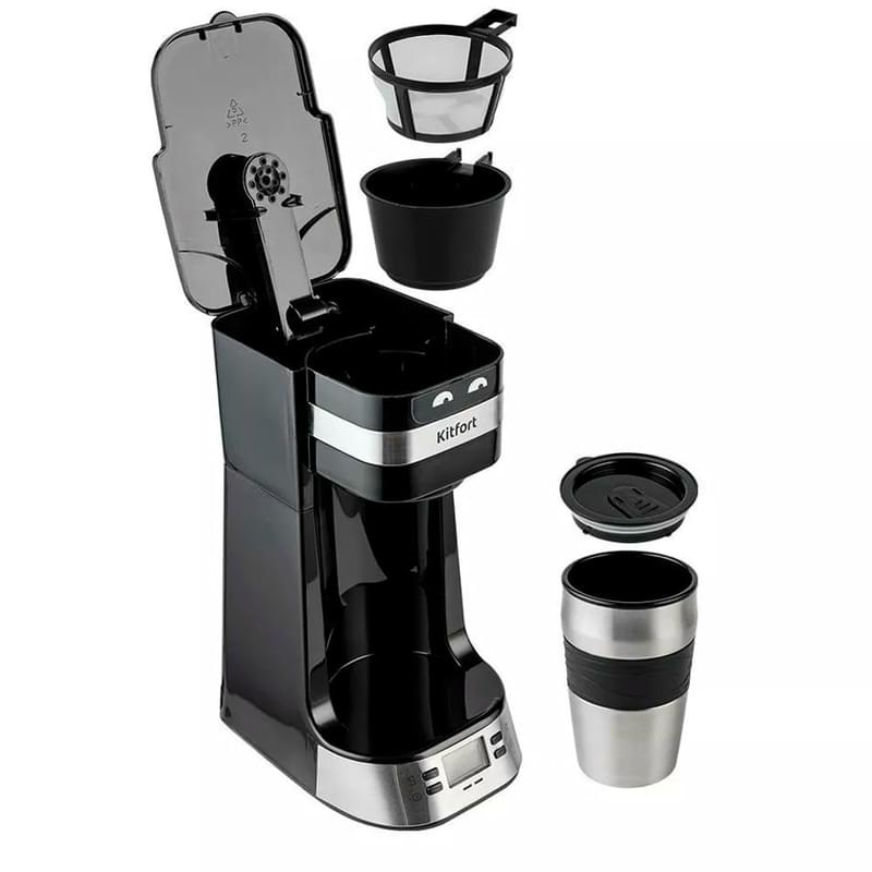 Кофеварка капельная Kitfort KT-795 - фото #3, Technodom.kz