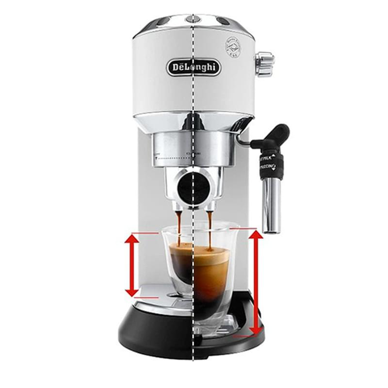Кофеварка рожковая Delonghi EC-685W - фото #3, Technodom.kz