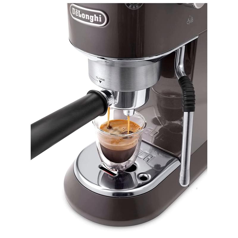 Кофеварка рожковая Delonghi EC-885.GY - фото #3, Technodom.kz