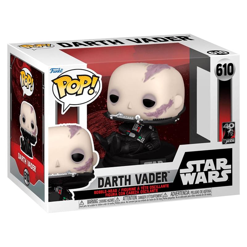 Коллекционная фигурка Funko Star Wars Darth Vader unmasked (70750) - фото #1, Technodom.kz