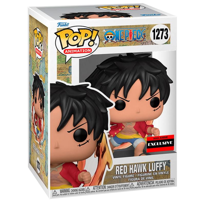 Коллекционная фигурка Funko One Piece Red Hawk Luffy with Chase (62701) - фото #1, Technodom.kz