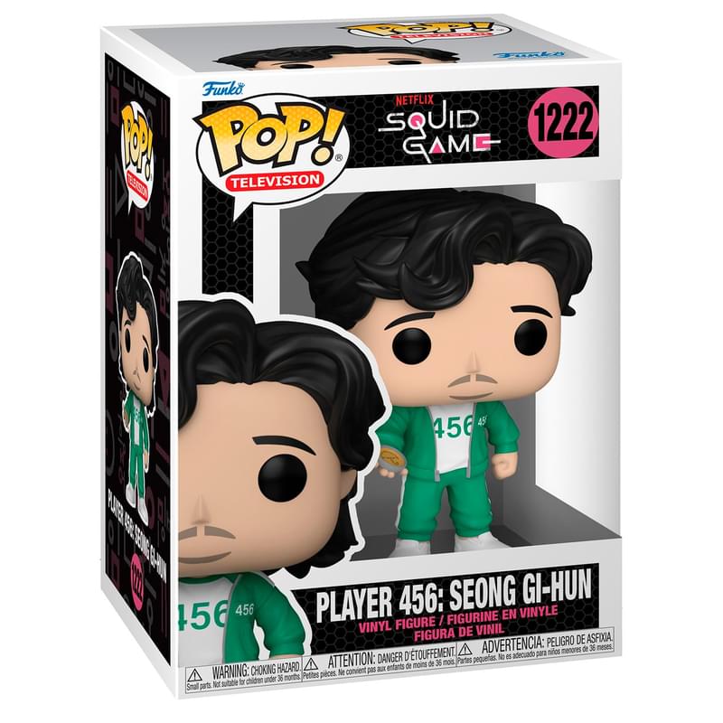 Funko TV Squid Game Player 456 Seong Gi-hun (64795) коллекциялық мүсінше - фото #1, Technodom.kz Funko TV Squid Game Player 456 Seong Gi-hun (64795) коллекциялық мүсінше - фото #1, Technodom.kz