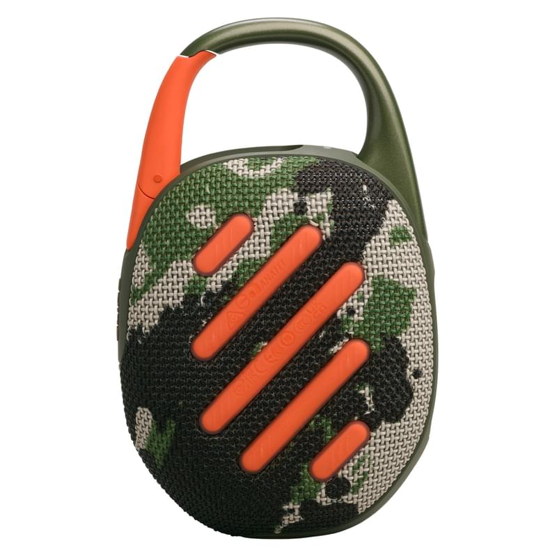 Колонка Bluetooth JBL Clip 5, Squad (JBLCLIP5SQUAD) - фото #3, Technodom.kz