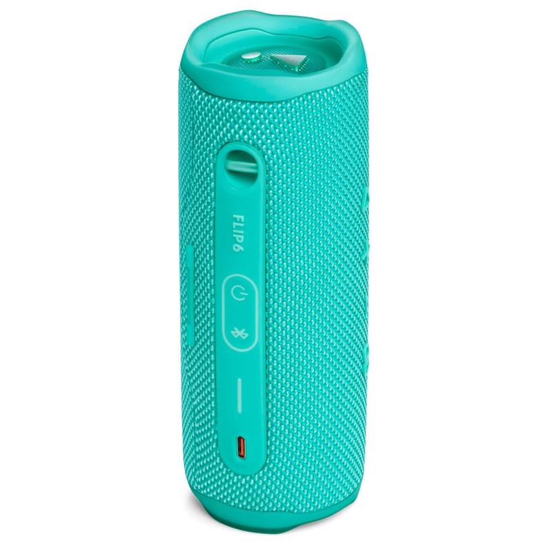 Колонка Bluetooth JBL Flip 6, Teal (JBLFLIP6TEAL) - фото #4, Technodom.kz