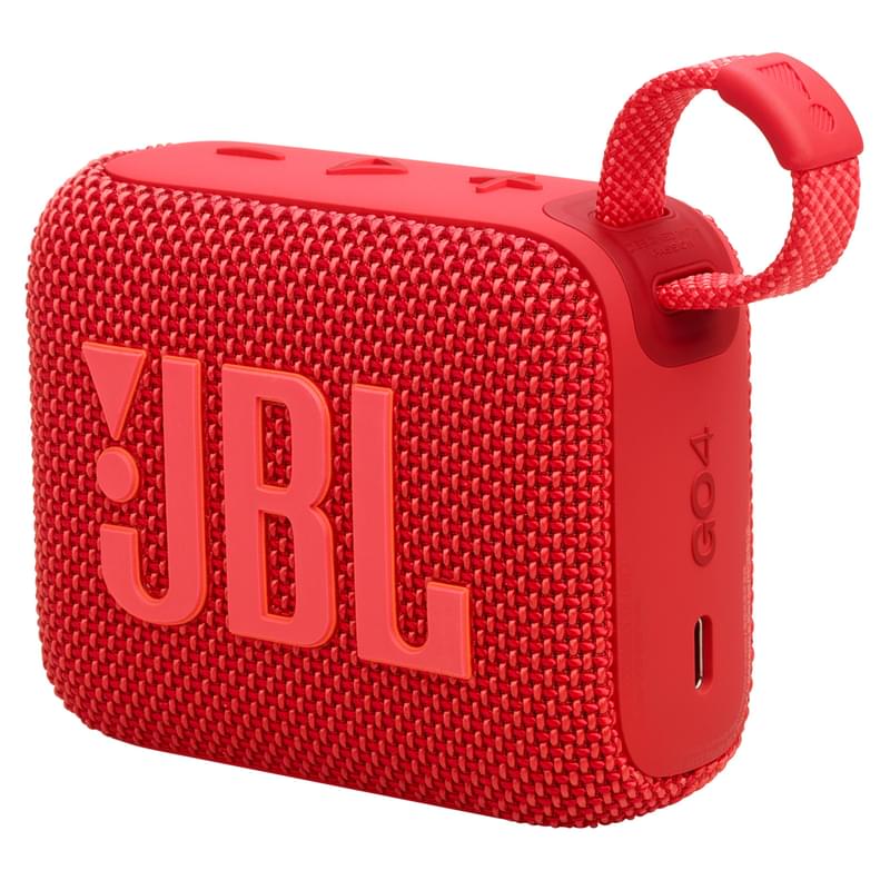 Колонка Bluetooth JBL GO 4, Red (JBLGO4RED) - фото #1, Technodom.kz