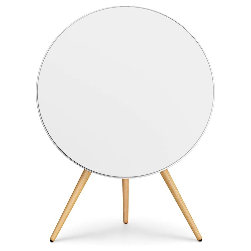 Колонки Bluetooth B&O BeoPlay A9 4th gen, White/Oak - фото #1, Technodom.kz