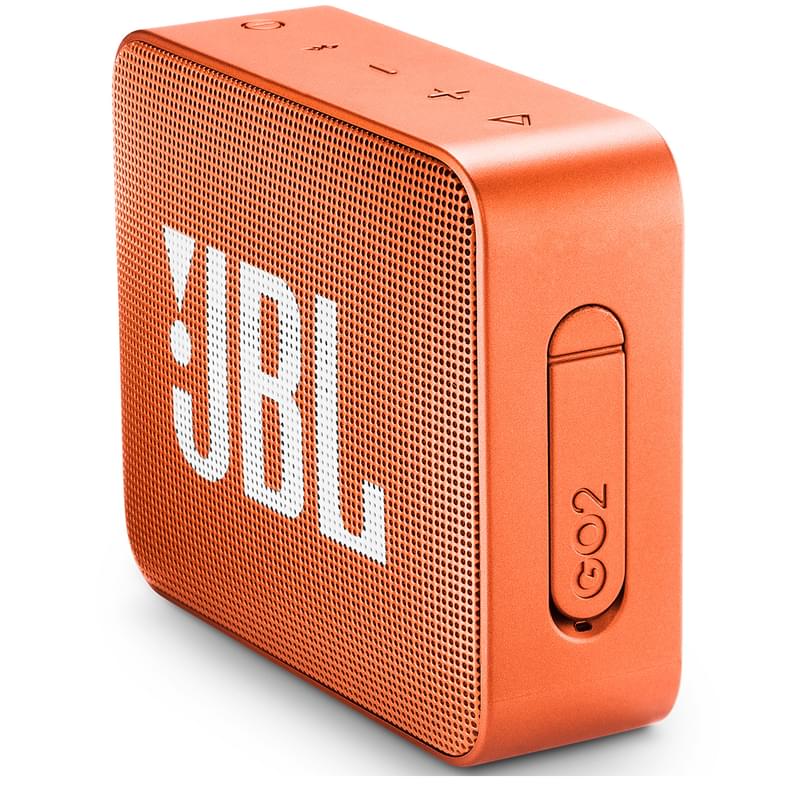 Колонки Bluetooth JBL Go 2, Orange - фото #3, Technodom.kz