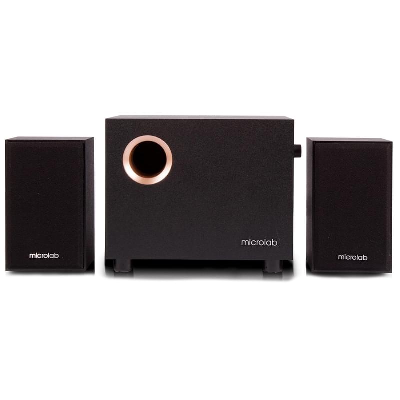Колонки 2.1 Microlab M-105, Black - фото #0, Technodom.kz
