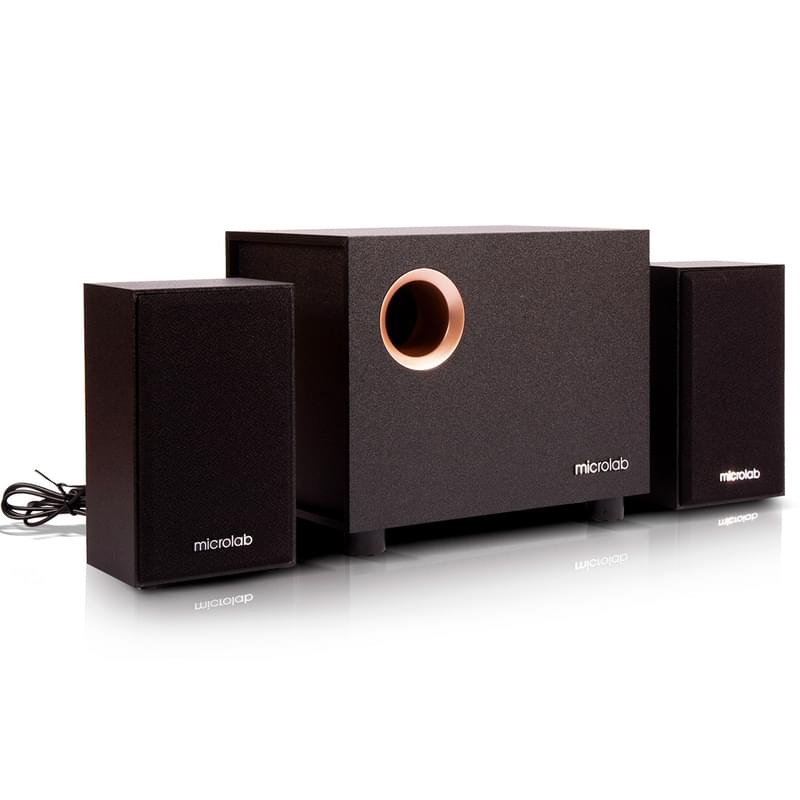 Колонки 2.1 Microlab M-105, Black - фото #1, Technodom.kz