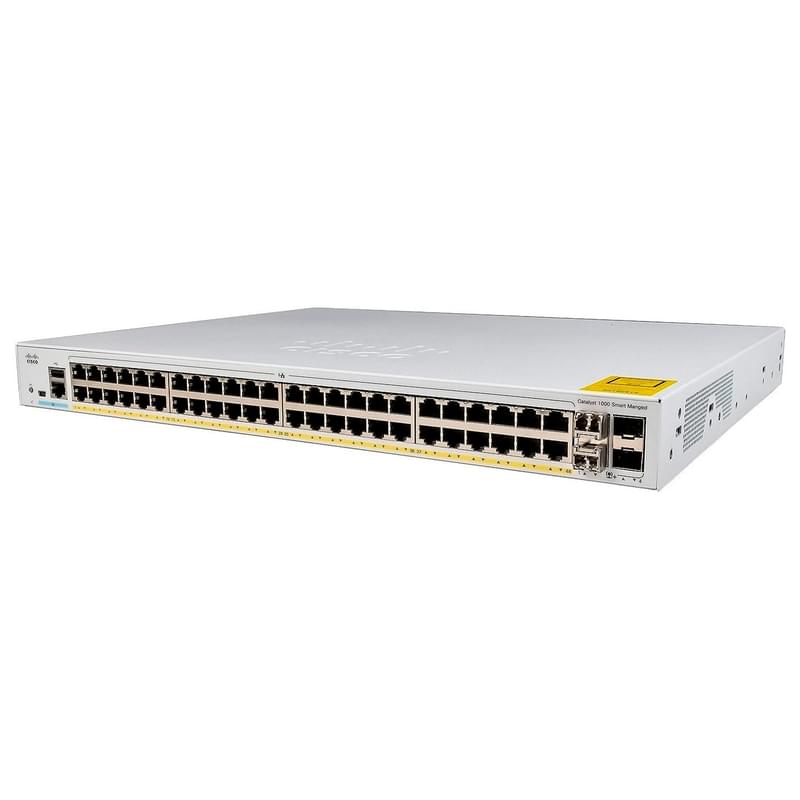 Коммутатор Cisco Catalyst 1000 48port GE, 4x10G SFP - фото #0, Technodom.kz
