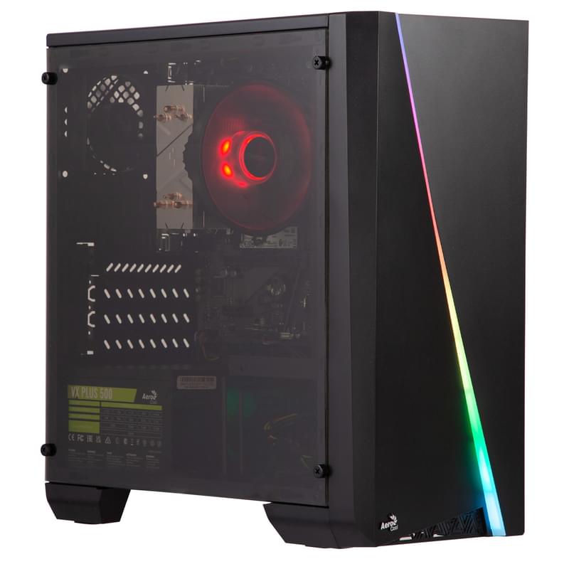 Компьютер Neo (Ci-5 12400/H610M/8GB/SSD 500GB NVMe/Mini Cylon Black) - фото #0, Technodom.kz