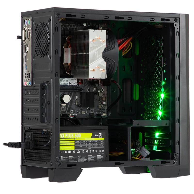 Компьютер Neo (Ci-5 12400/H610M/8GB/SSD 500GB NVMe/Mini Cylon Black) - фото #6, Technodom.kz