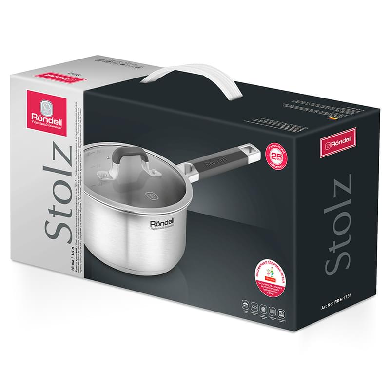 Ковш 16см 1,4л Stolz Rondell RDS-1751 - фото #2, Technodom.kz