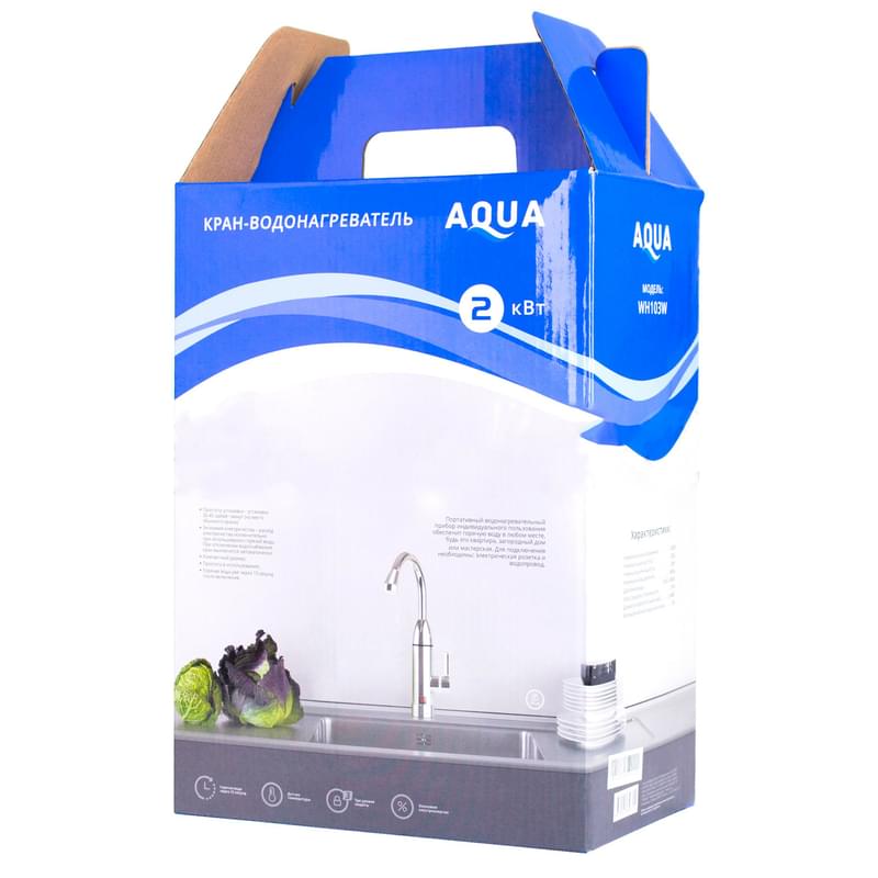 AQUA Жылытқышы бар әмбебап шүмегі WH-103 - фото #1, Technodom.kz