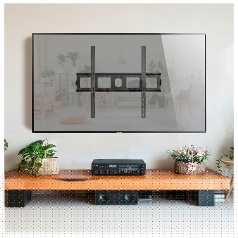 Кронштейн для ТВ 55"-100" фиксированный, ONKRON, макс 75, (UF4-B) - фото #6, Technodom.kz